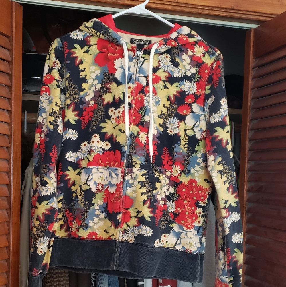 Y2k lucky brand hoody